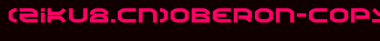 Oberon-copy-1-.ttf英文字体下载