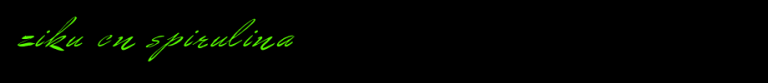 Spirulina.ttf是一款不错的英文字体下载