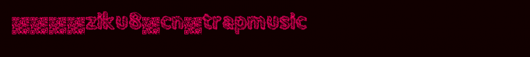 TrapMusic.ttf类型，T字母英文